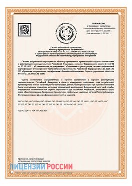 Приложение СТО 03.080.02033720.1-2020 (Образец) Нижнеудинск Сертификат СТО 03.080.02033720.1-2020
